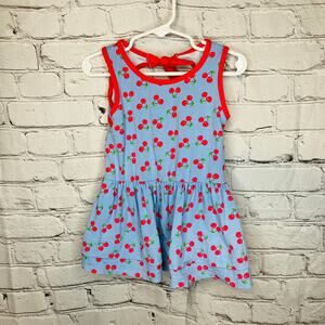 Florence Eiseman Baby 18m Blue Cherry Tank Dress PLAY